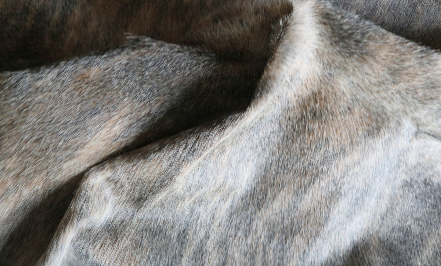 200607 - TRICOLOR Cowhide Rug - Quebecuir Premium Collection