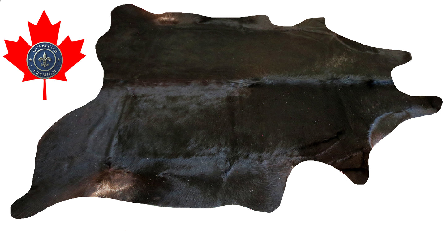 200004 - Cowhide Rug Tapis Peau de Vache SUPER BIG SIZE XXXL - Collection Quebecuir Premium