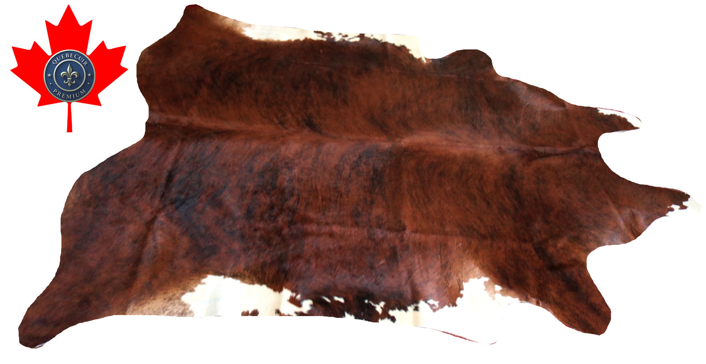 200024 - Cowhide Rug Tapis Peau de Vache SUPER BIG SIZE XXXL - Collection Quebecuir Premium