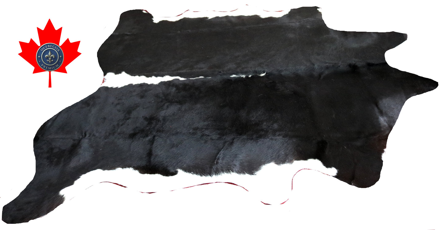 200028 - Cowhide Rug Tapis Peau de Vache SUPER BIG SIZE XXXL - Collection Quebecuir Premium
