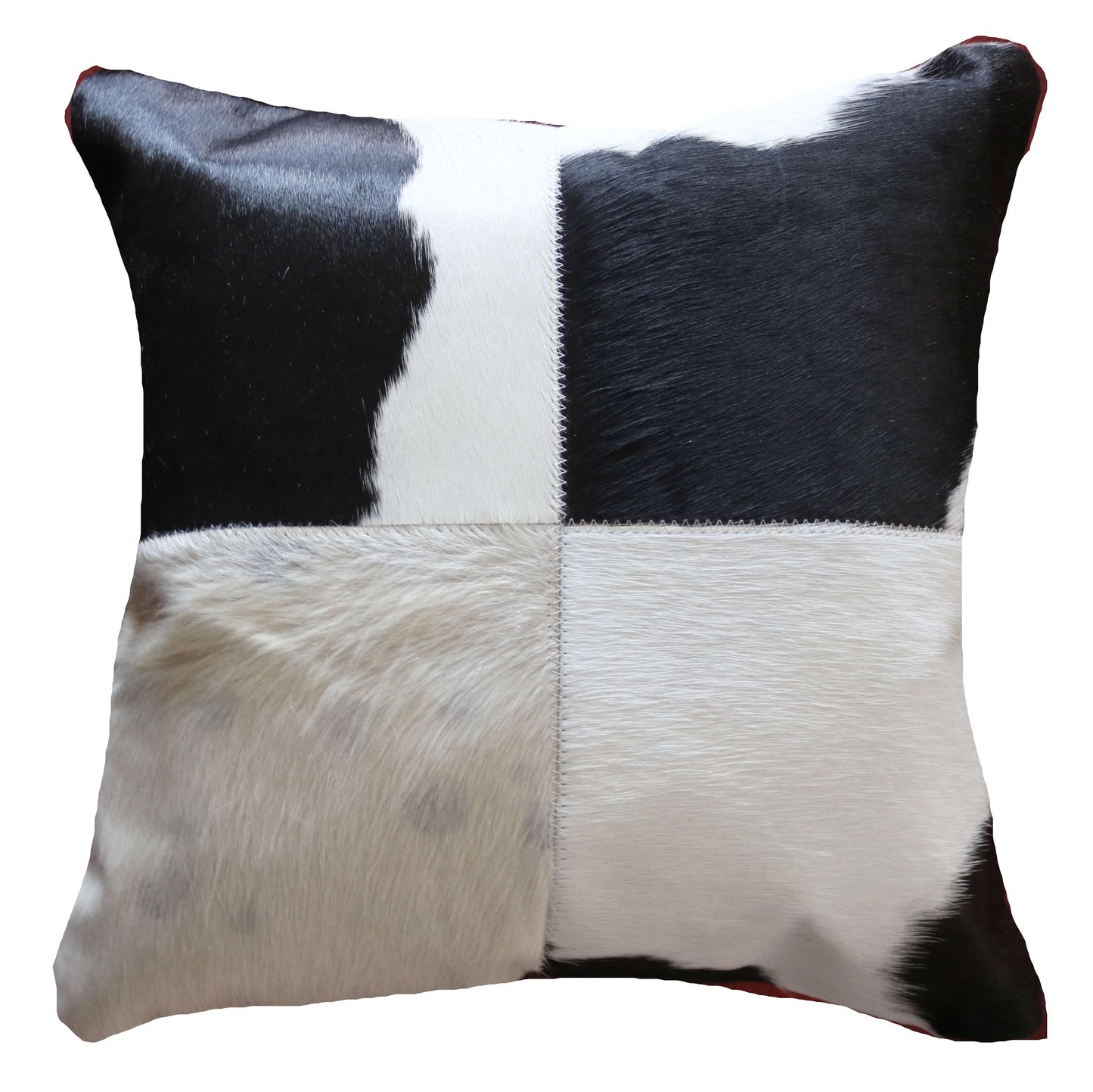 301342 Coussin Peau de Vache Cowhide Pillow BIG SIZE Collection Quebecuir Premium