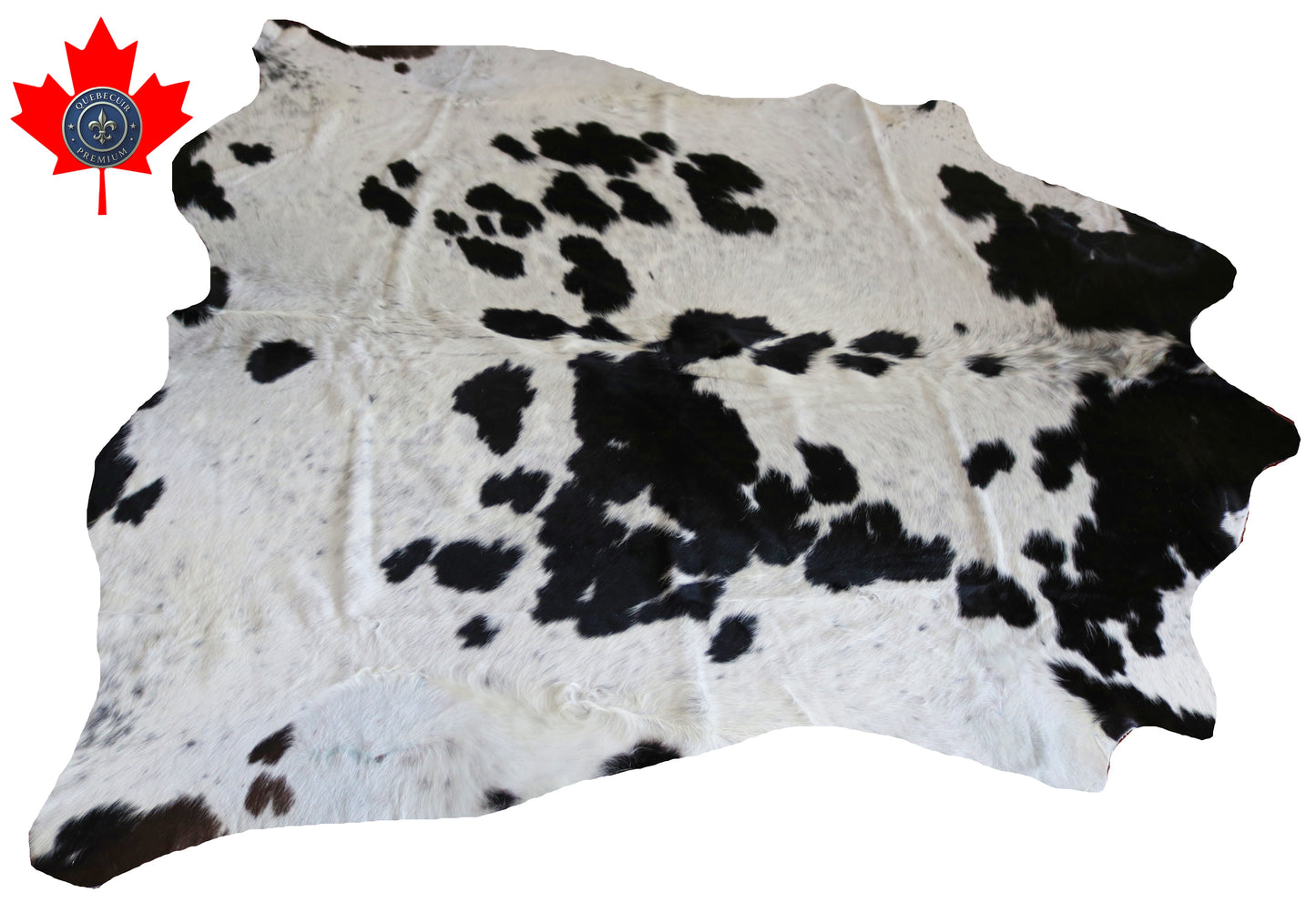 200056 - Cowhide Rug Tapis Peau de Vache SUPER BIG SIZE XXXL - Collection Quebecuir Premium