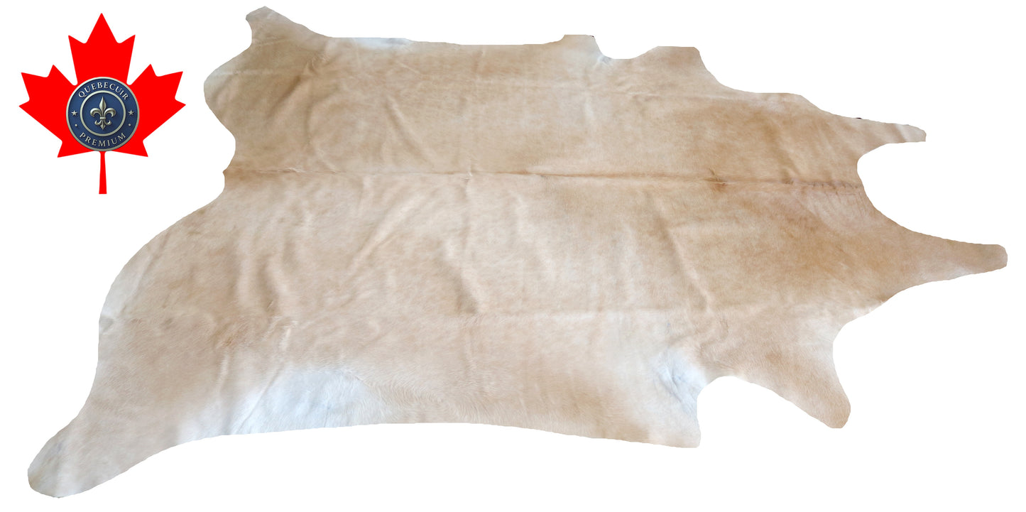 200122- Cowhide Rug Tapis Peau de Vache SUPER BIG SIZE XXXL - Collection Quebecuir Premium