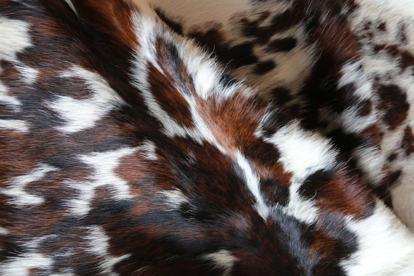 200662 - TRICOLOR Cowhide Rug XL - Quebecuir Premium Collection