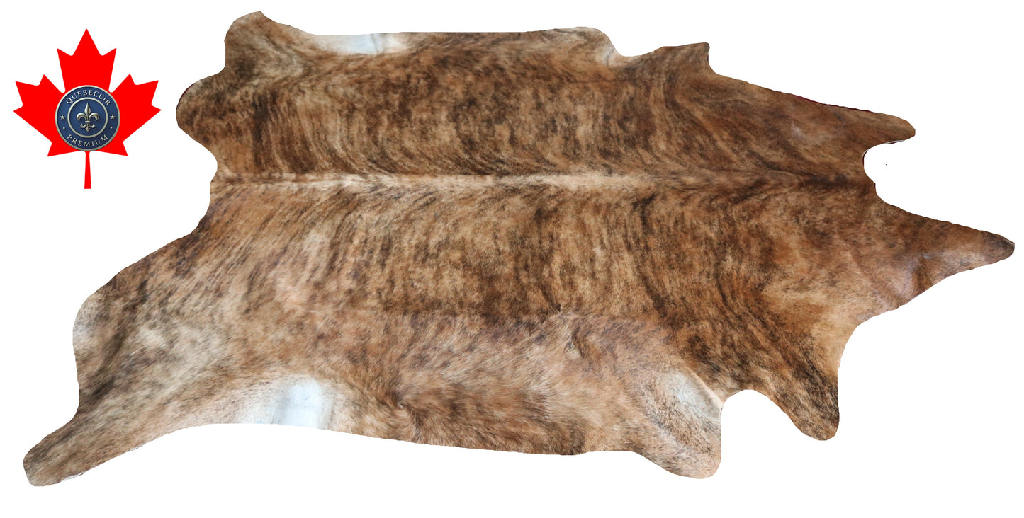 200157- Cowhide Rug Tapis Peau de Vache SUPER BIG SIZE XXXL - Collection Quebecuir Premium