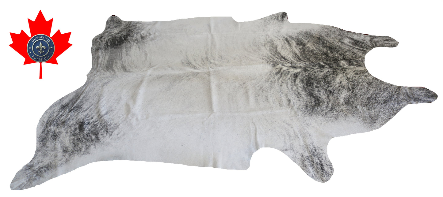 200182- Cowhide Rug Tapis Peau de Vache SUPER BIG SIZE XXXL - Collection Quebecuir Premium
