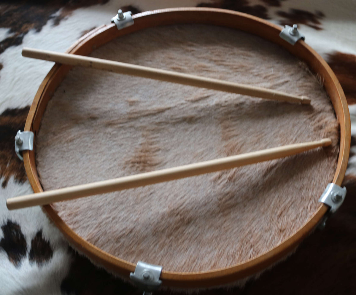 100345 16" Cowhide Drum Bombo Leguero - Tambour en peau de vache Bombo Leguero