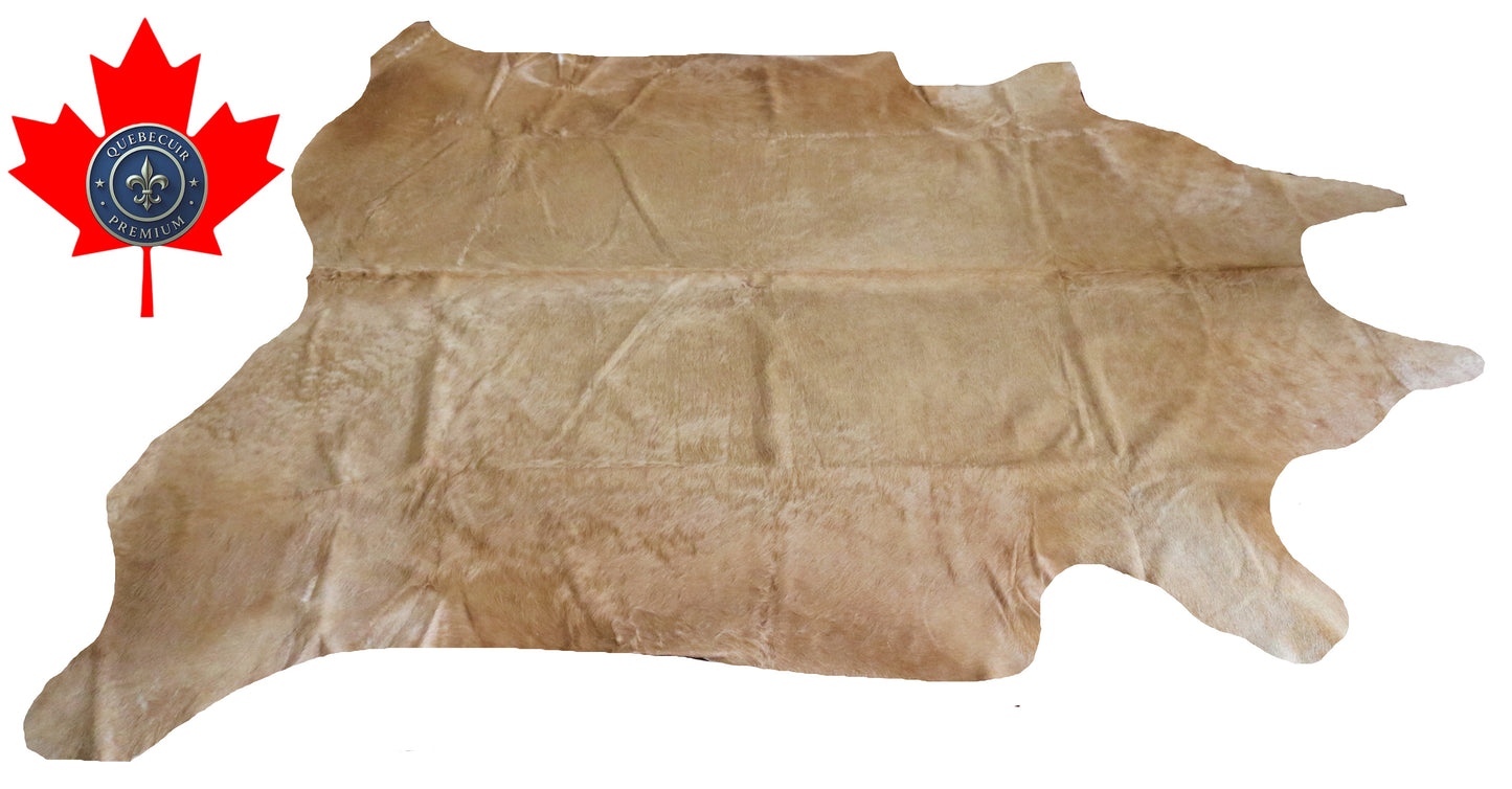 200269- Cowhide Rug Tapis Peau de Vache SUPER BIG SIZE XXXL - Collection Quebecuir Premium
