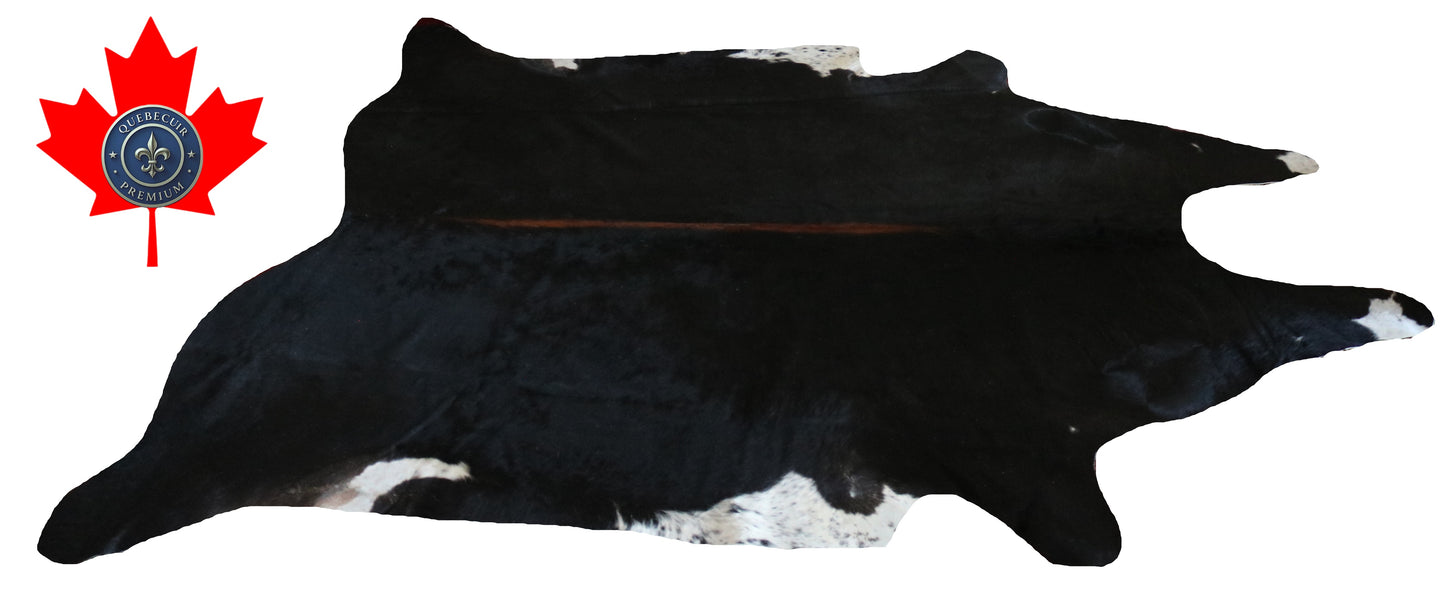 200282- Cowhide Rug Tapis Peau de Vache SUPER BIG SIZE XXXL - Collection Quebecuir Premium
