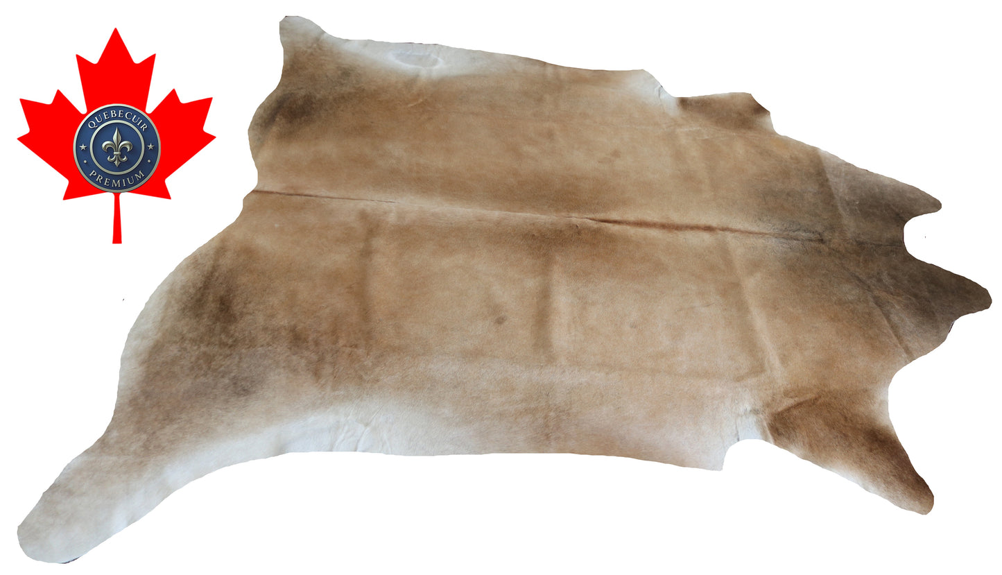 200299- Cowhide Rug Tapis Peau de Vache SUPER BIG SIZE XXXL - Collection Quebecuir Premium