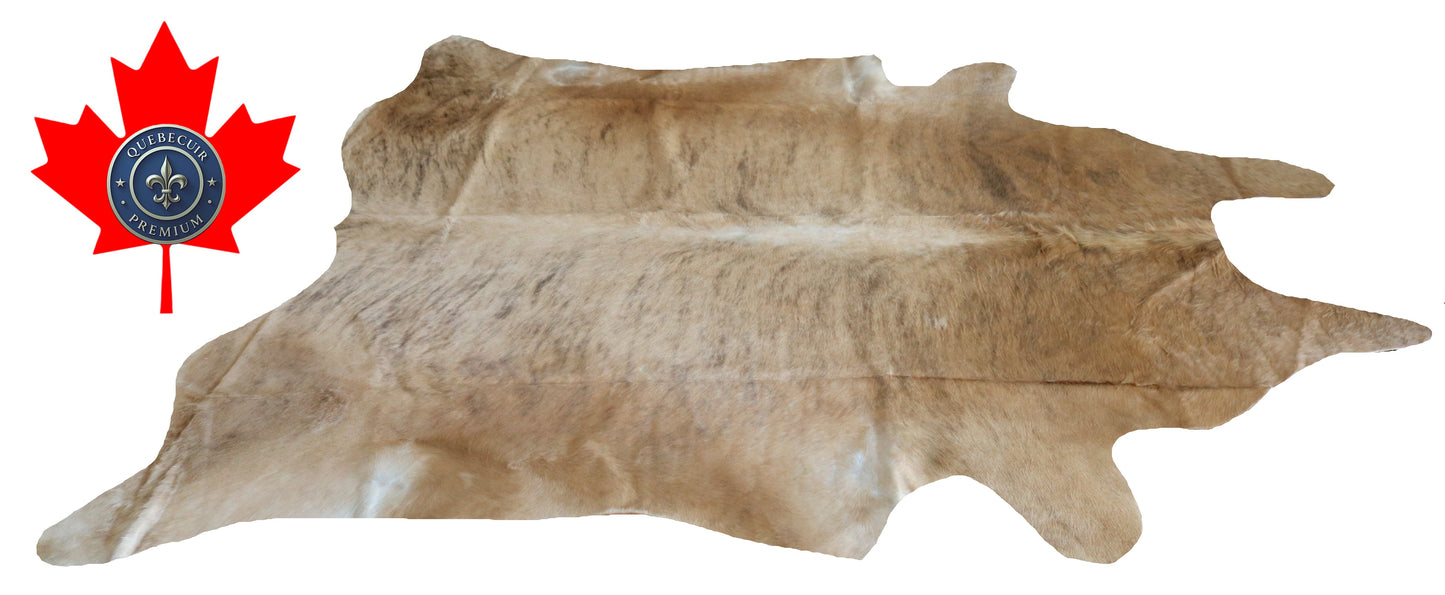 200312- Cowhide Rug Tapis Peau de Vache SUPER BIG SIZE XXXL - Collection Quebecuir Premium