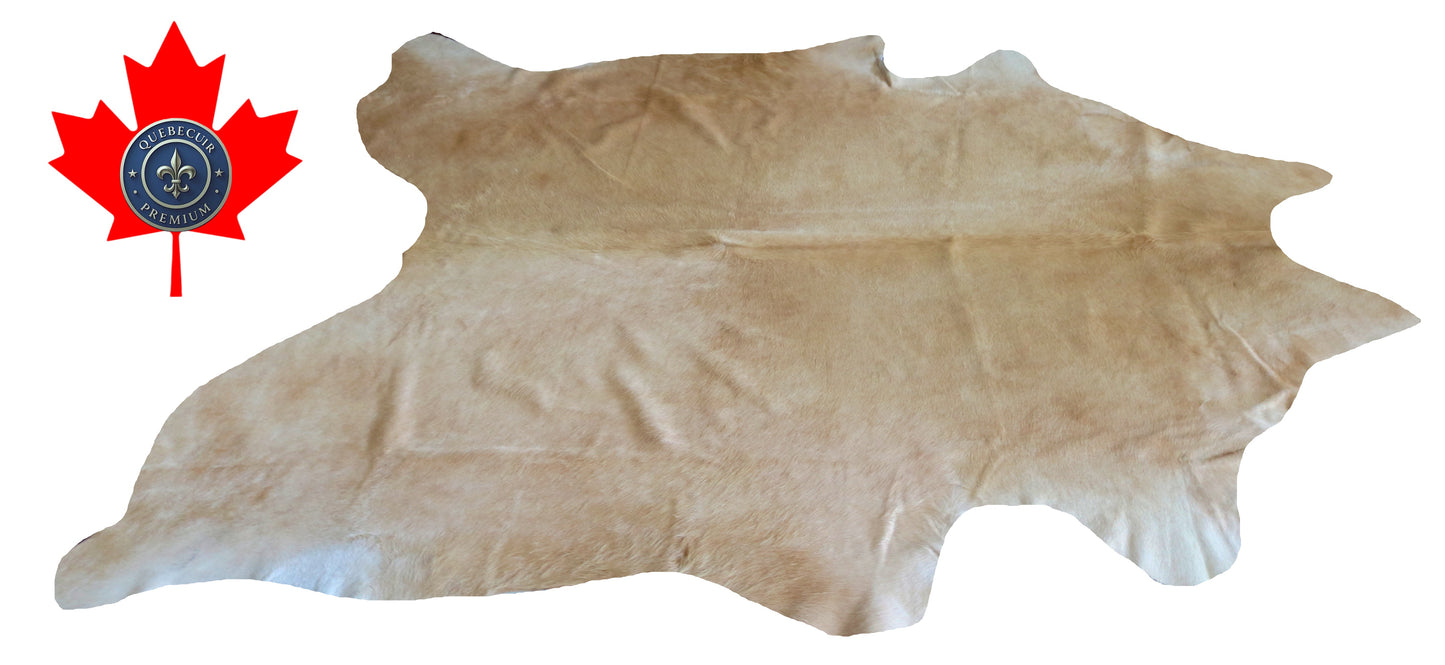 200336- Cowhide Rug Tapis Peau de Vache SUPER BIG SIZE XXXL - Collection Quebecuir Premium
