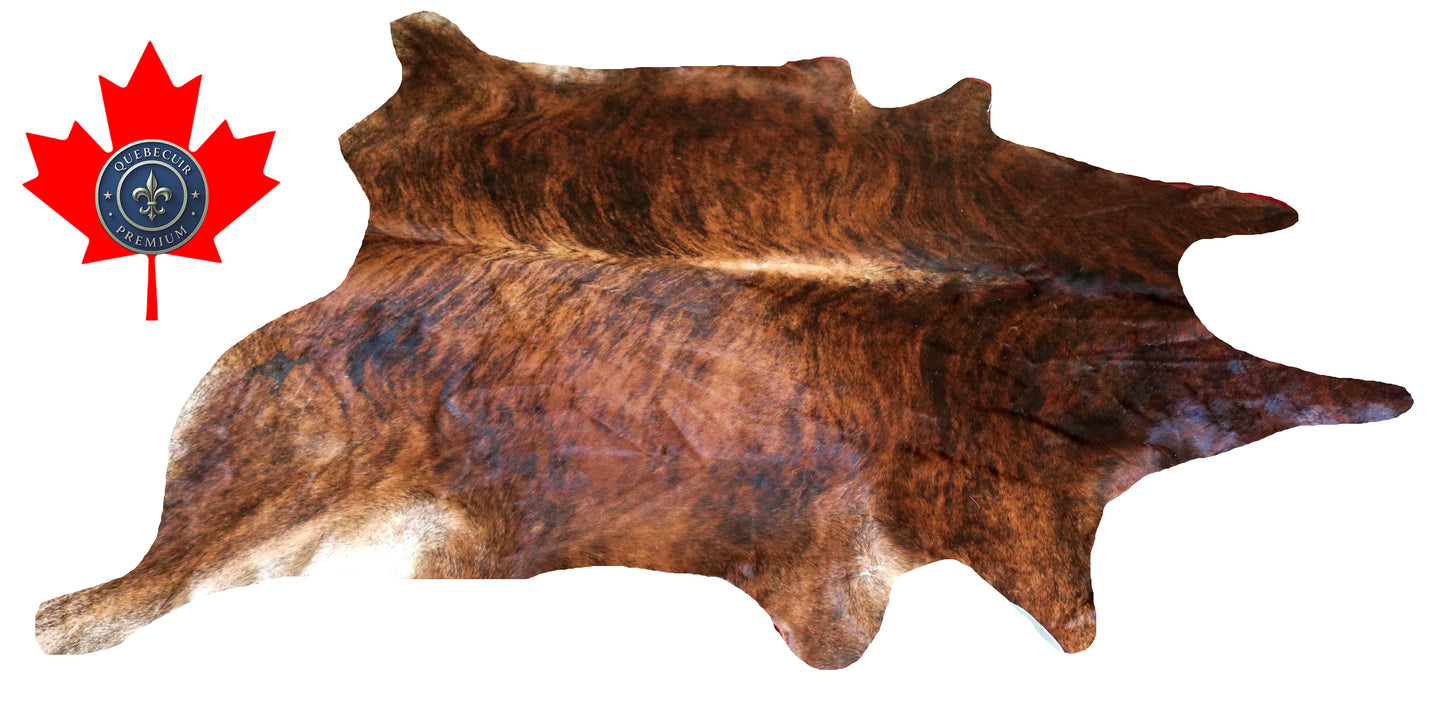 200366 - Cowhide Rug Tapis Peau de Vache -BIG SIZE XL Collection Quebecuir Premium