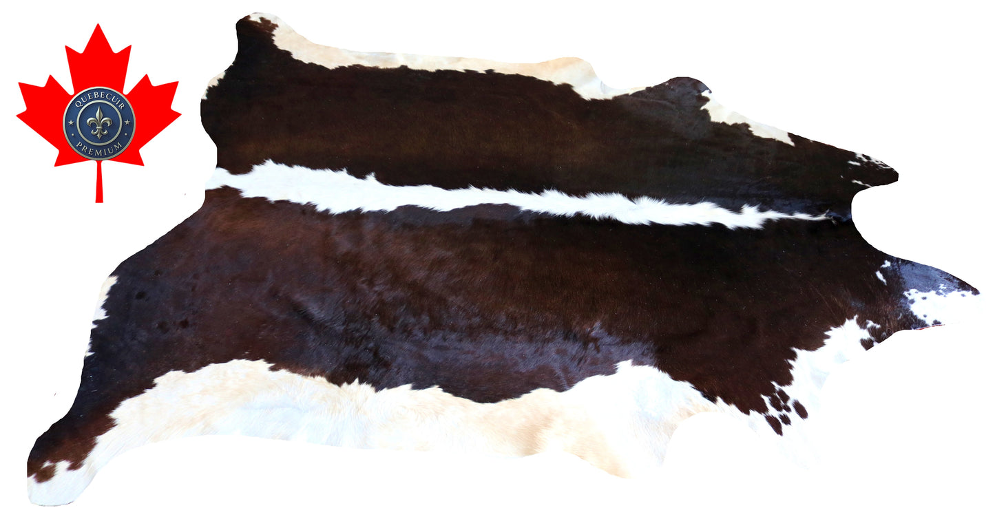 200369 - Cowhide Rug Tapis Peau de Vache -BIG SIZE XL Collection Quebecuir Premium
