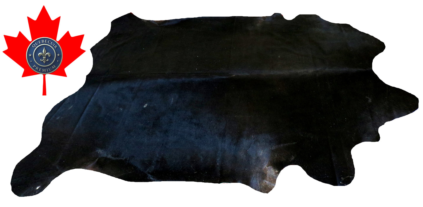 200389- Cowhide Rug Tapis Peau de Vache SUPER BIG SIZE XXXL - Collection Quebecuir Premium