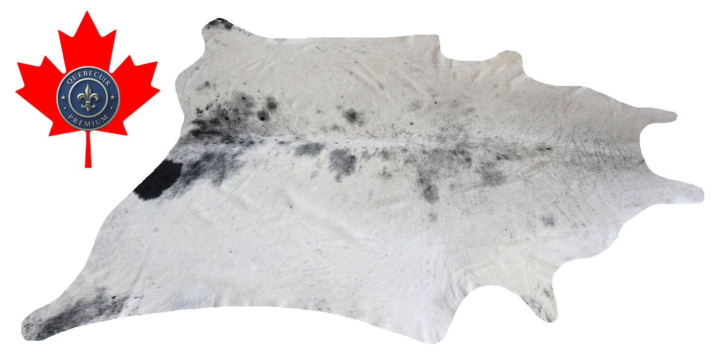 300014- Cowhide Rug Tapis Peau de Vache -BIG SIZE XL Collection Quebecuir Premium