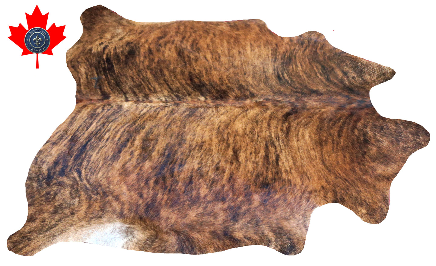 300053 - Cowhide Rug Tapis Peau de Vache Collection Quebecuir Premium