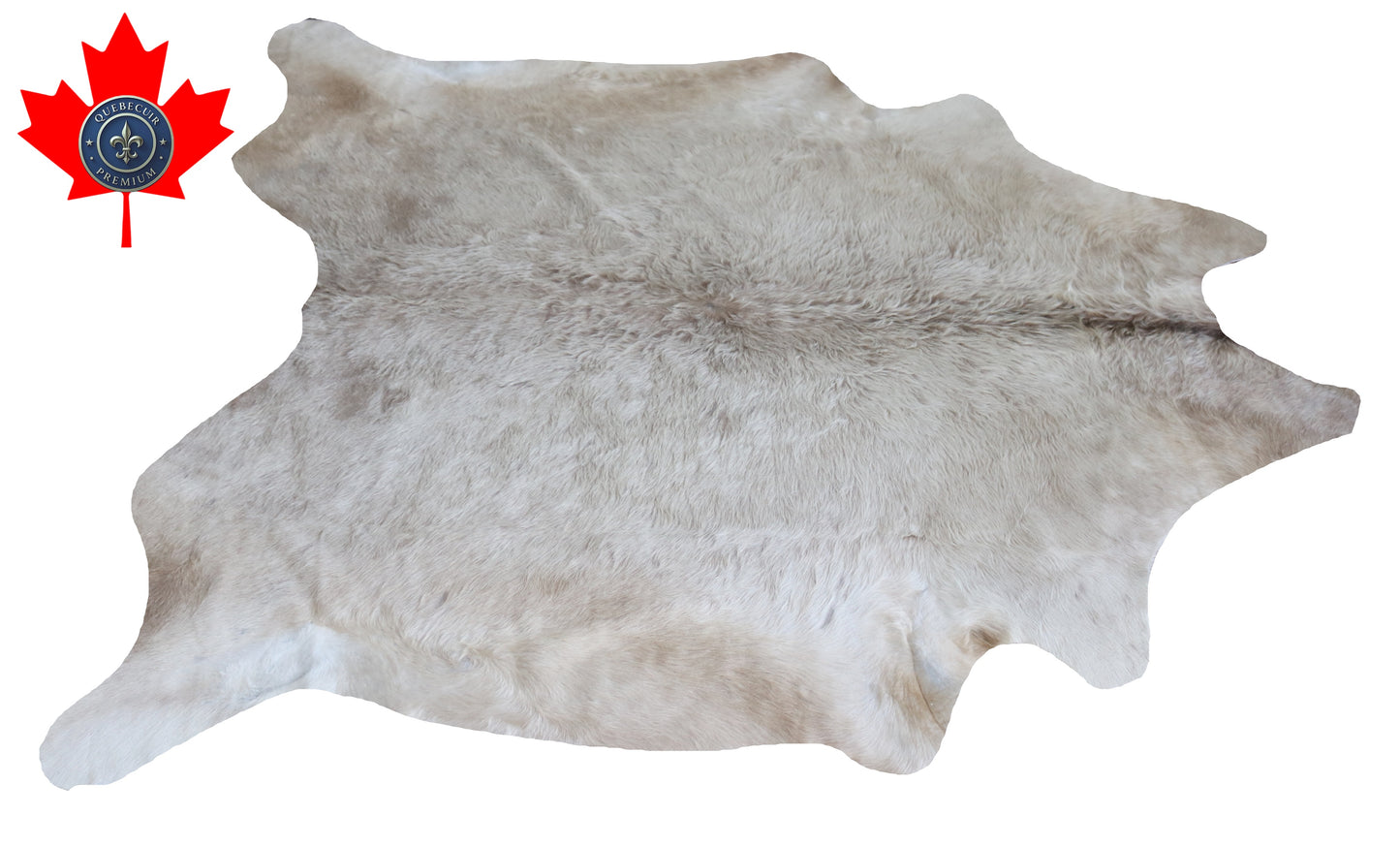300055- Cowhide Rug Tapis Peau de Vache Collection Quebecuir Premium