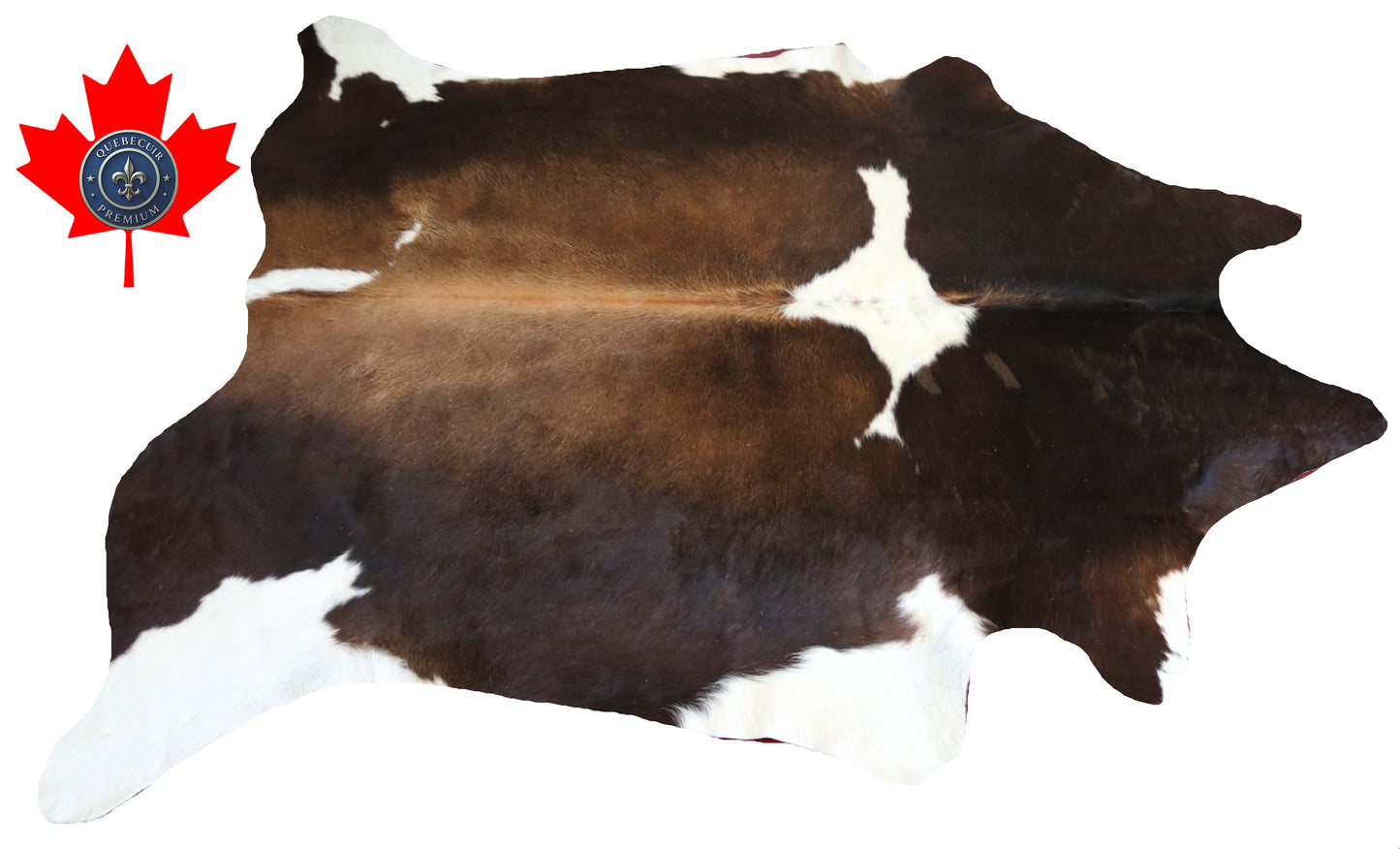 300057- Cowhide Rug Tapis Peau de Vache Collection Quebecuir Premium
