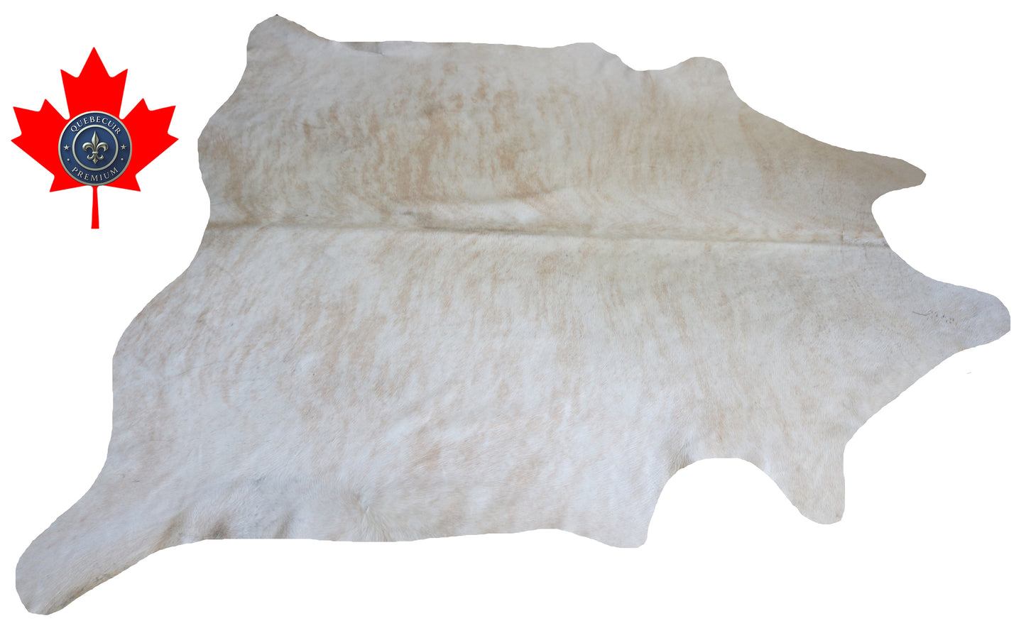 300059- Cowhide Rug Tapis Peau de Vache Collection Quebecuir Premium