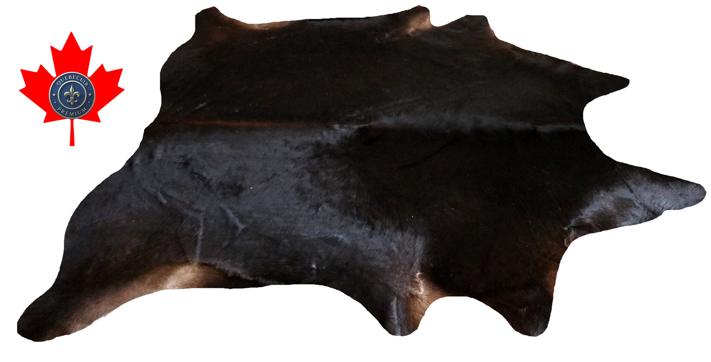 300070 - Cowhide Rug Tapis Peau de Vache -BIG SIZE XL Collection Quebecuir Premium
