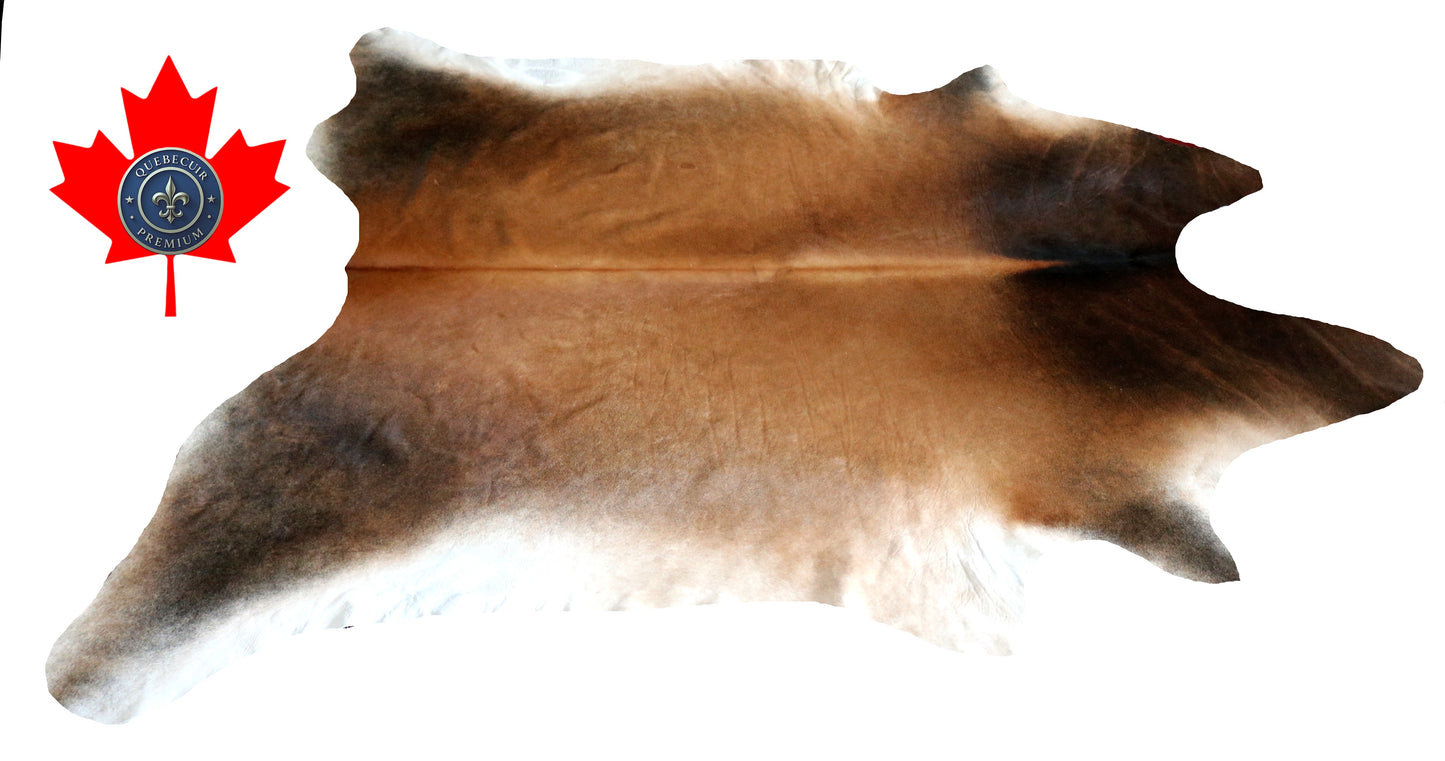 300081- Cowhide Rug Tapis Peau de Vache -BIG SIZE XL Collection Quebecuir Premium