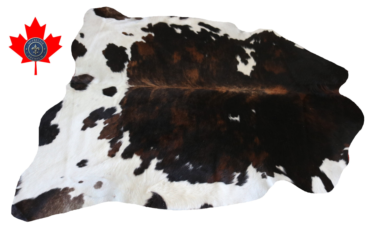 300084 - Cowhide Rug Tapis Peau de Vache Collection Quebecuir Premium