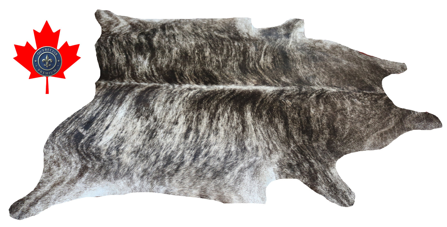 300101- Cowhide Rug Tapis Peau de Vache -BIG SIZE XL Collection Quebecuir Premium
