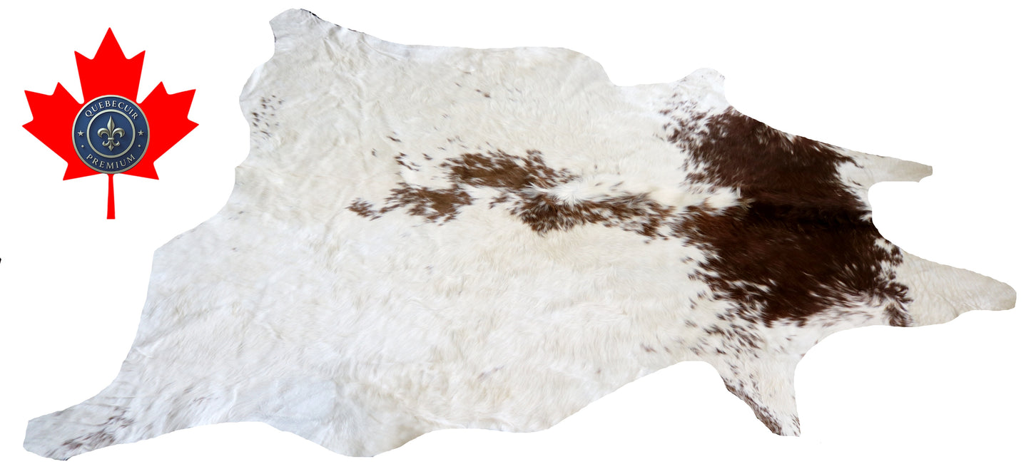 300106- Cowhide Rug Tapis Peau de Vache -BIG SIZE XL Collection Quebecuir Premium