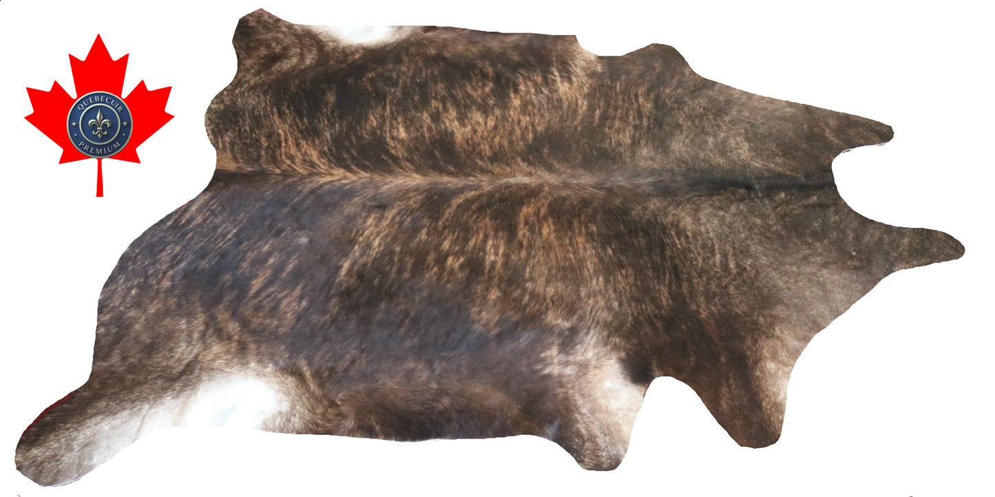 300114 - Cowhide Rug Tapis Peau de Vache -BIG SIZE XL Collection Quebecuir Premium