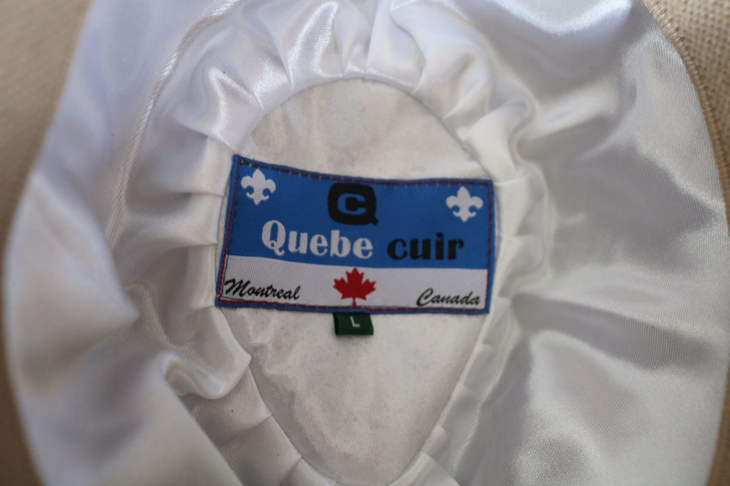 99130- Chapeau Hat Collection Quebecuir Premium