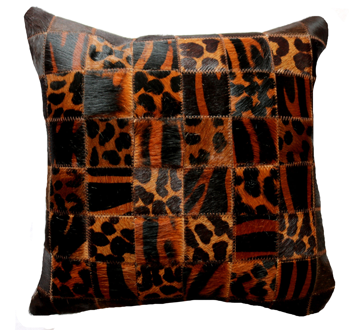 300229 Coussin Peau de Vache Cowhide Pillow Collection Quebecuir Premium