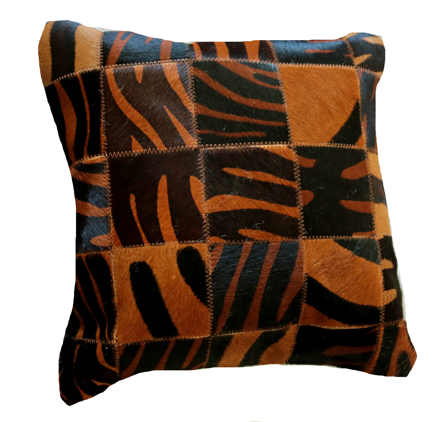 300334 Coussin Peau de Vache Cowhide Pillow Collection Quebecuir Premium
