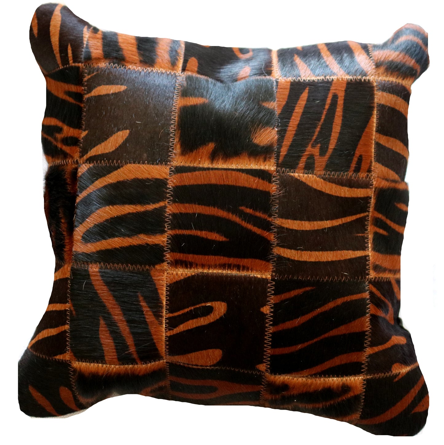 300432 Coussin Peau de Vache Cowhide Pillow Collection Quebecuir Premium