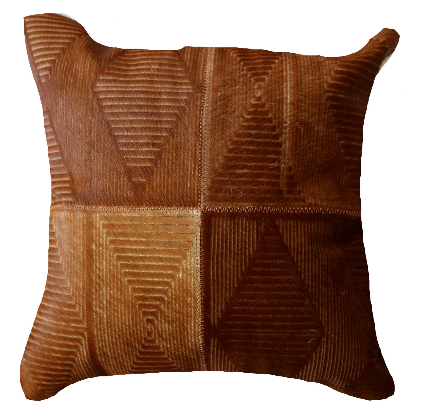 300433 Coussin Peau de Vache Cowhide Pillow Collection Quebecuir Premium