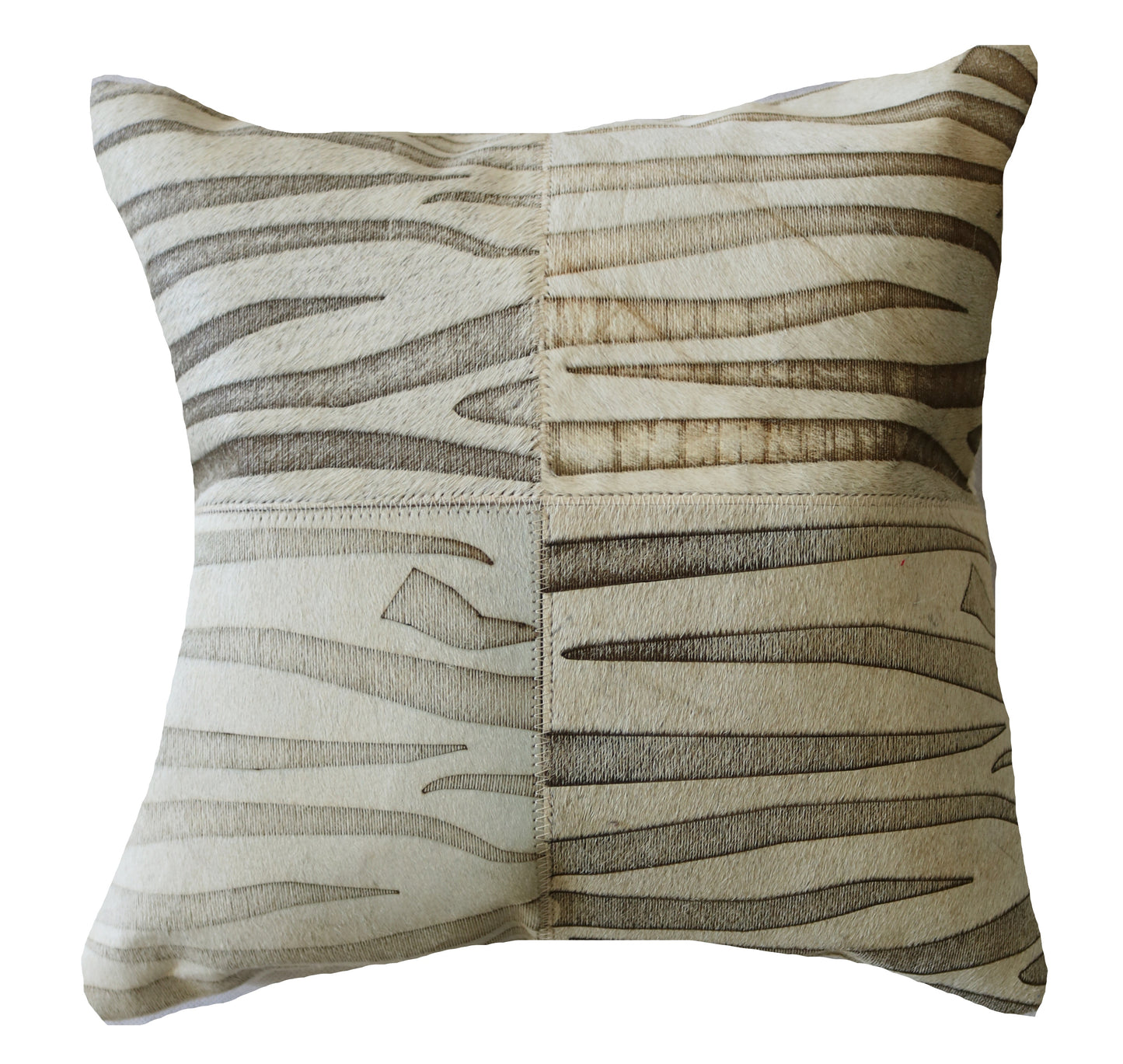 300440 Coussin Peau de Vache Cowhide Pillow Collection Quebecuir Premium