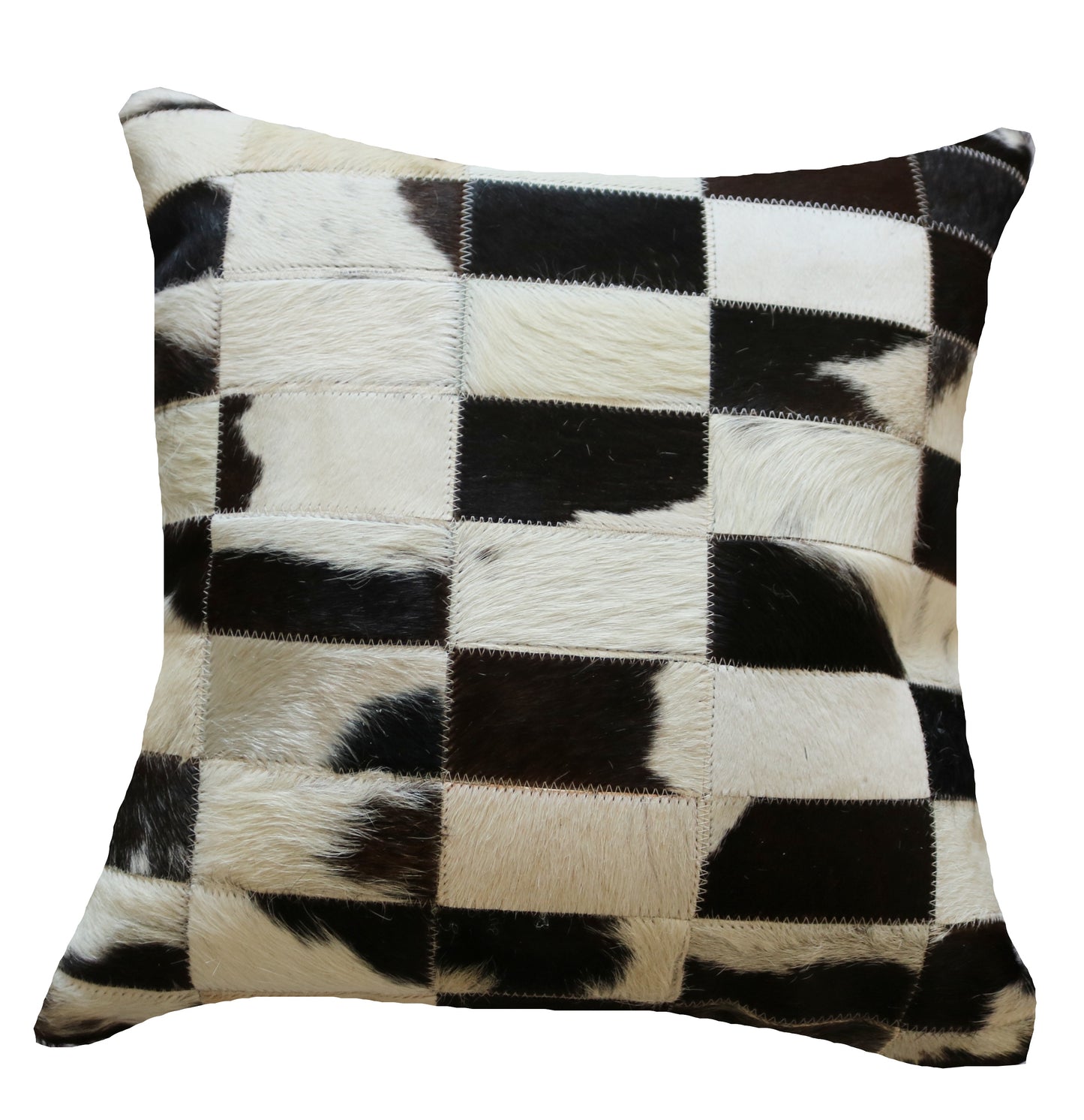 300444 Coussin Peau de Vache Cowhide Pillow BIG SIZE Collection Quebecuir Premium