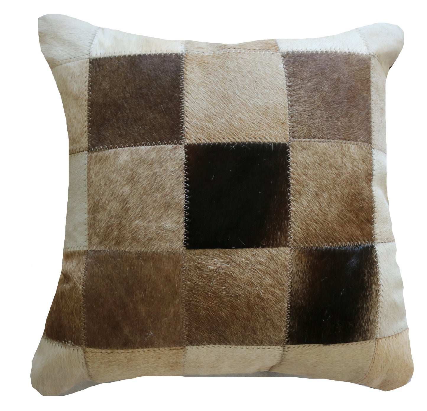 300457 Coussin Peau de Vache Cowhide Pillow BIG SIZE Collection Quebecuir Premium