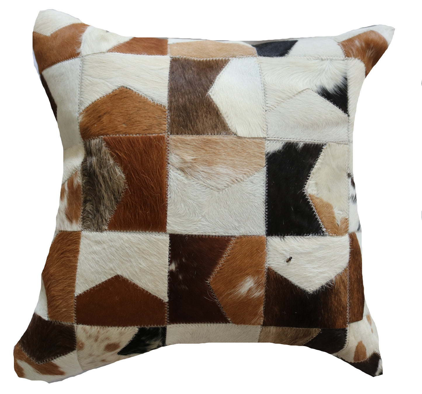 300470 Coussin Peau de Vache Cowhide Pillow BIG SIZE Collection Quebecuir Premium