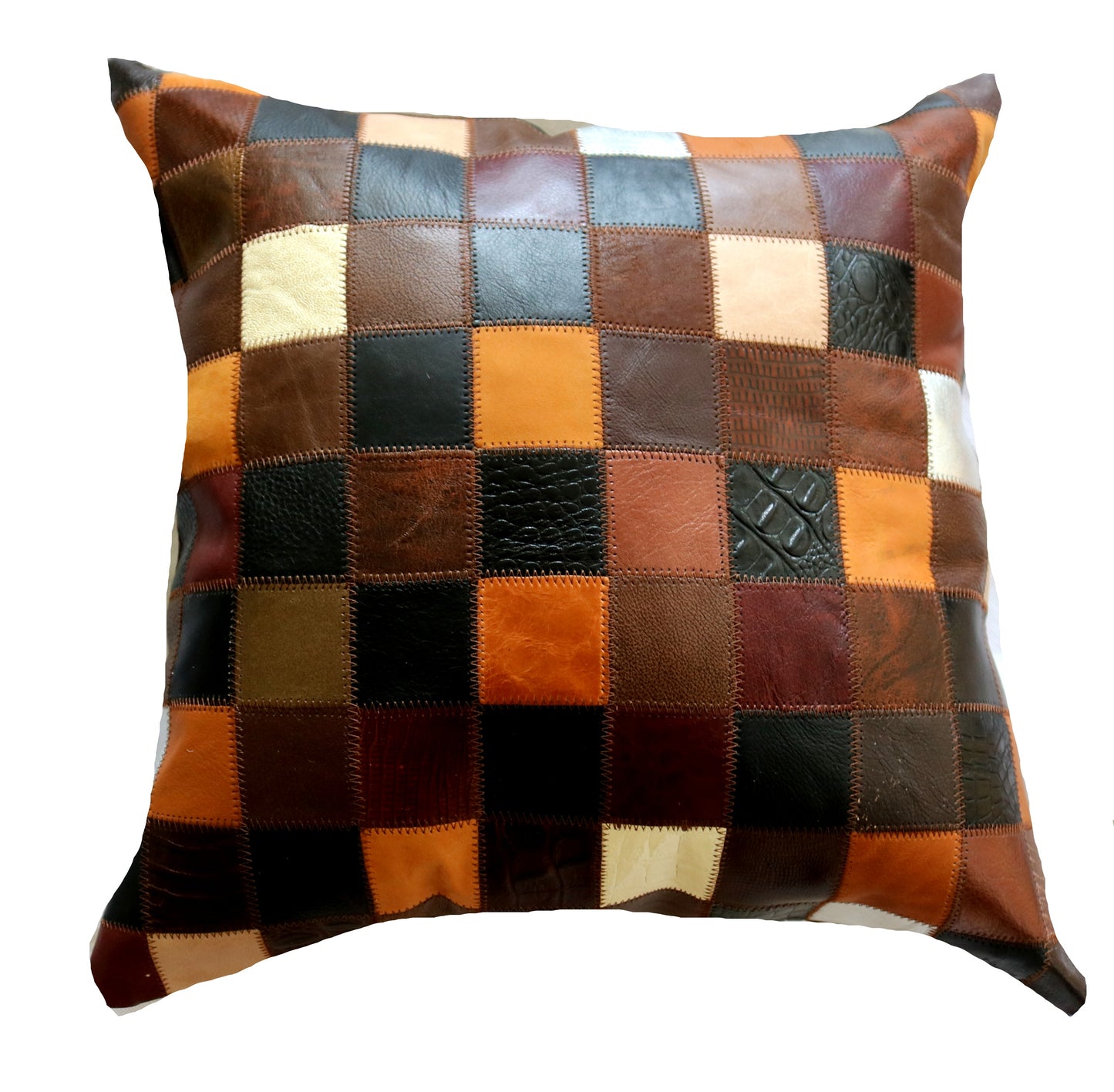 300482 Coussin Peau de Vache Cowhide Pillow BIG SIZE Collection Quebecuir Premium