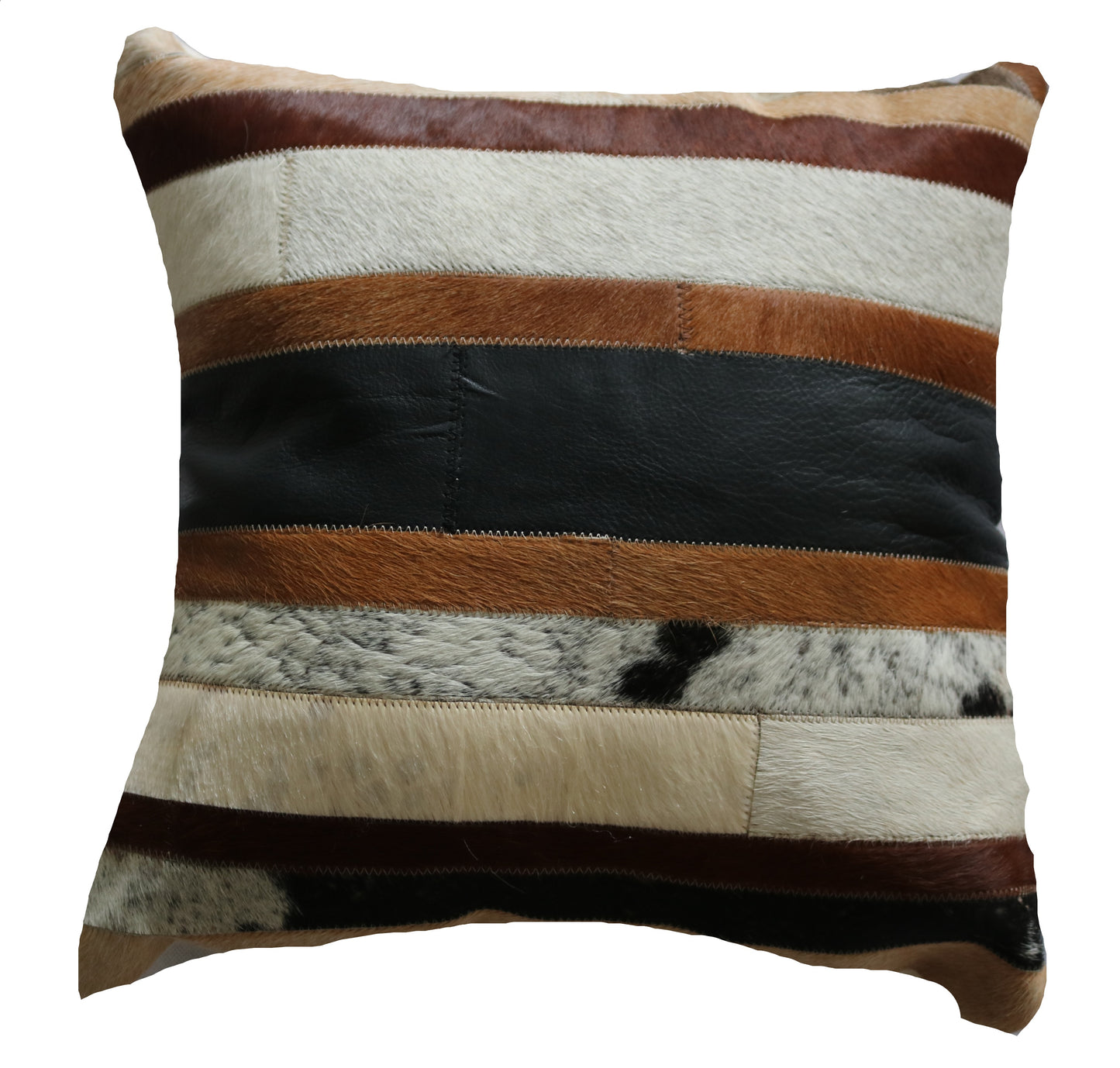 300499 Coussin Peau de Vache Cowhide Pillow BIG SIZE Collection Quebecuir Premium