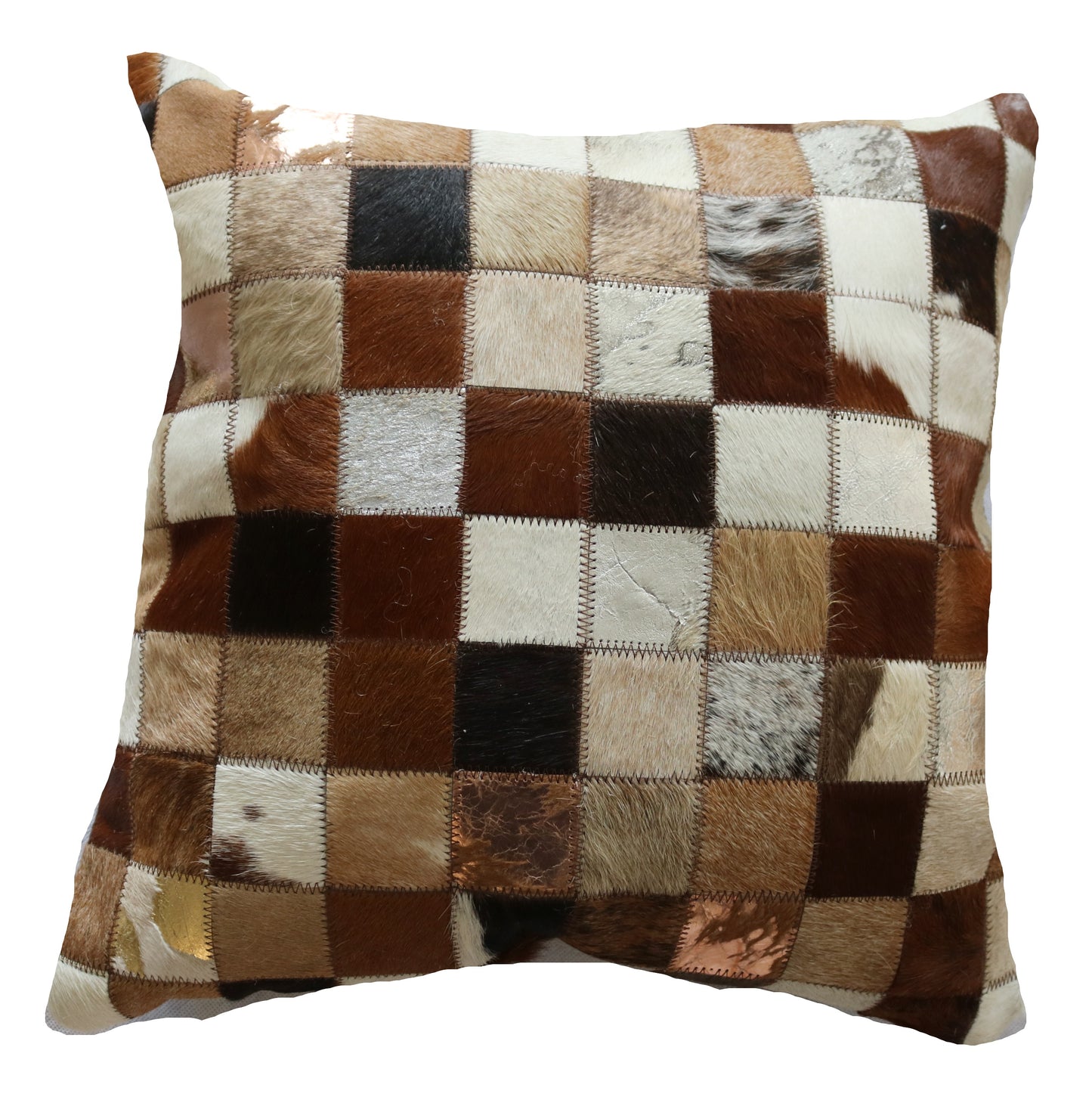 300506 Coussin Peau de Vache Cowhide Pillow BIG SIZE Collection Quebecuir Premium