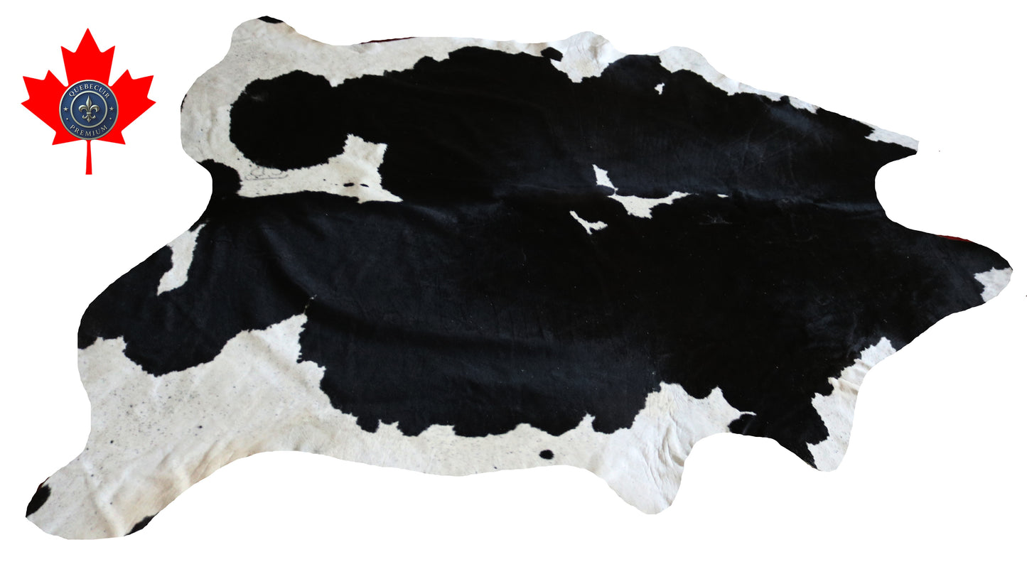 300507 - Cowhide Rug Tapis Peau de Vache -BIG SIZE XL Collection Quebecuir Premium