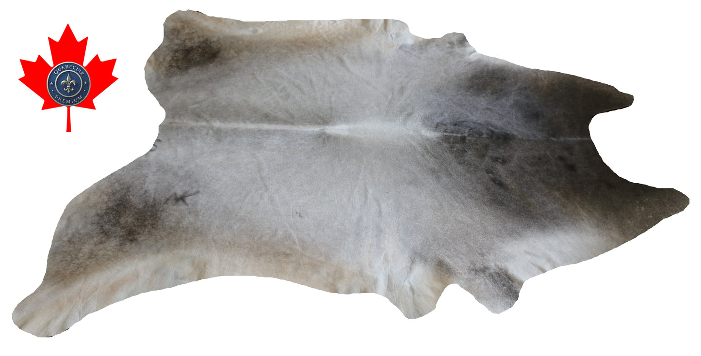 300509 - Cowhide Rug Tapis Peau de Vache -BIG SIZE XL Collection Quebecuir Premium