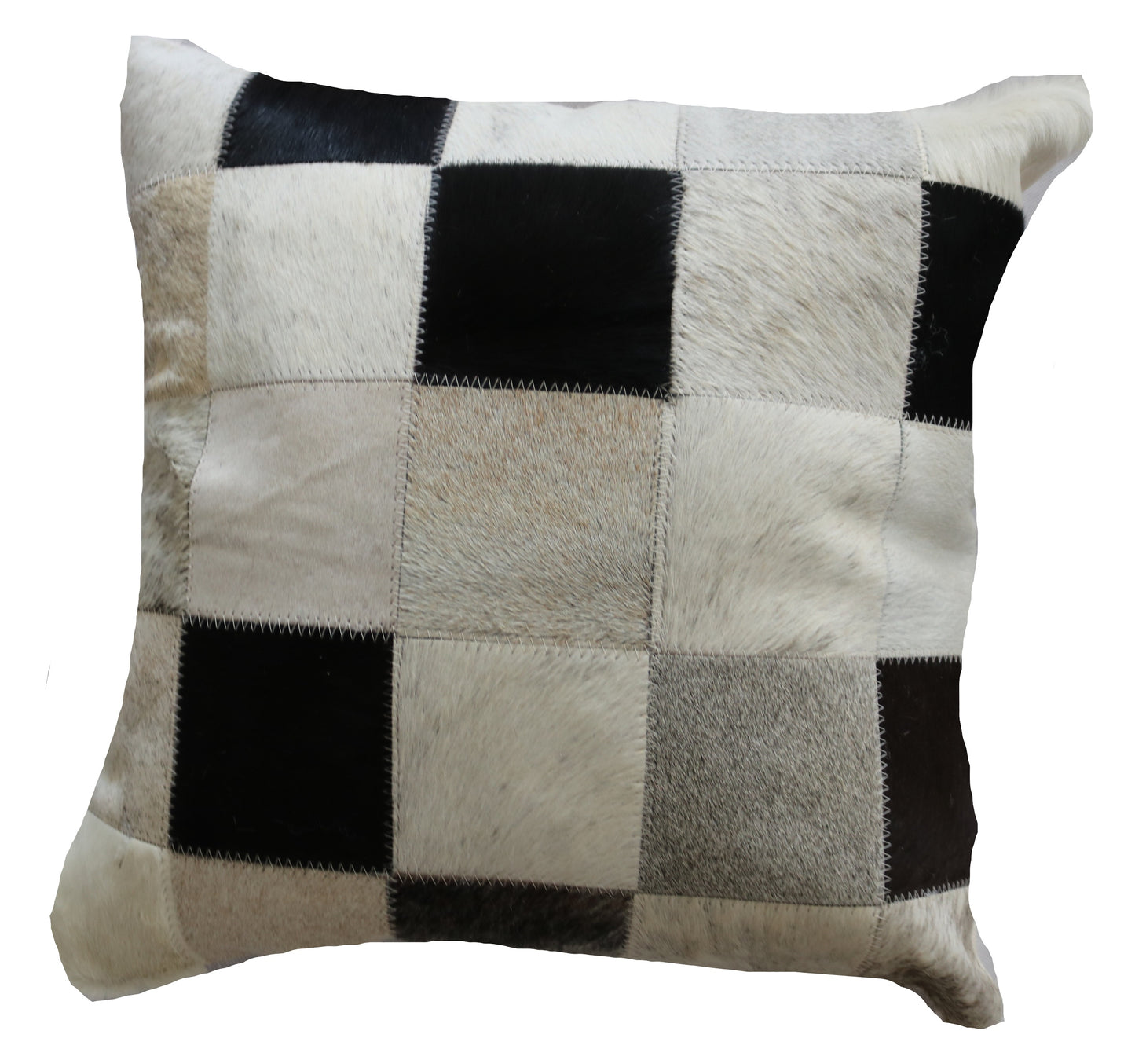 300515 Coussin Peau de Vache Cowhide Pillow BIG SIZE Collection Quebecuir Premium