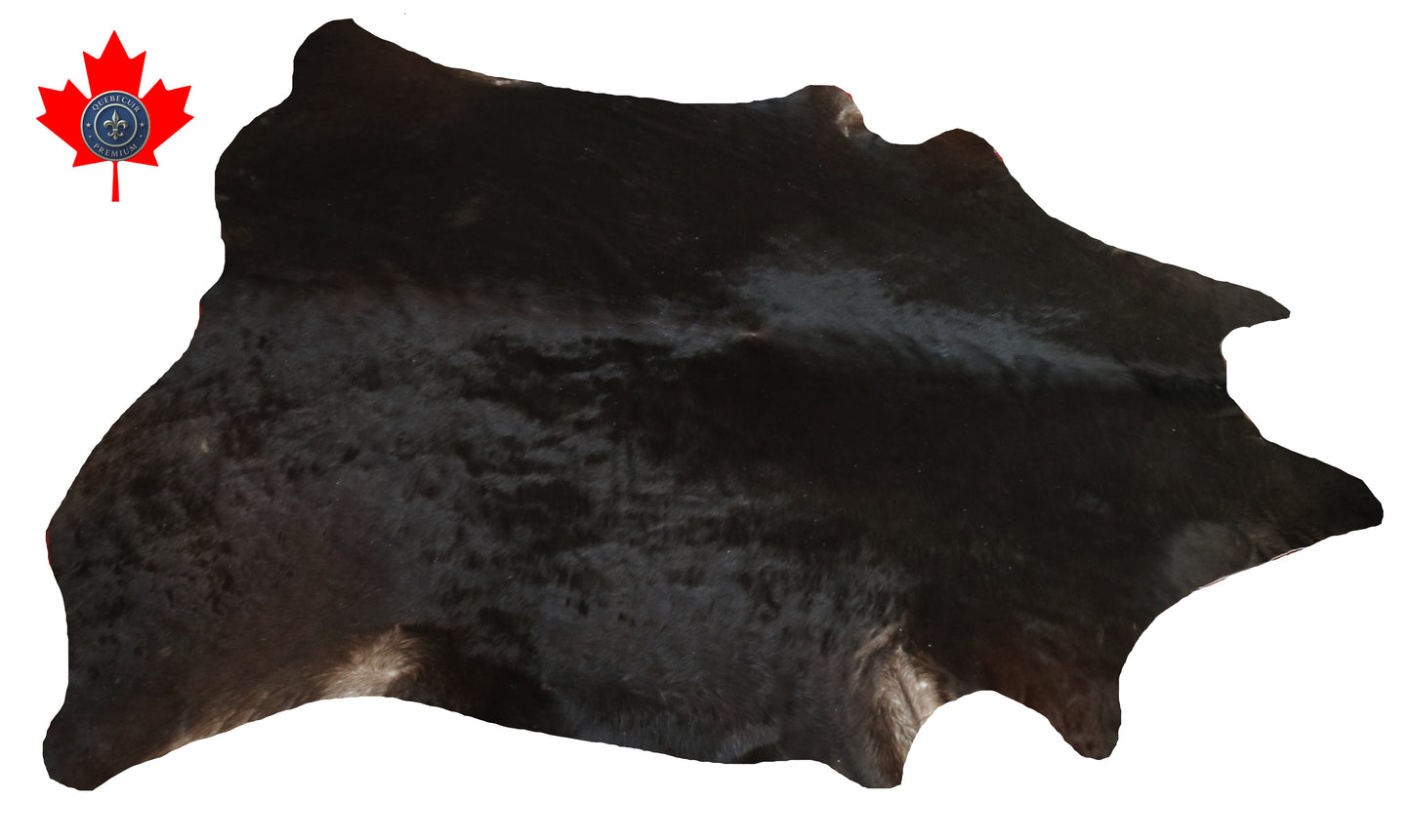 300525 - Cowhide Rug Tapis Peau de Vache -BIG SIZE XL Collection Quebecuir Premium