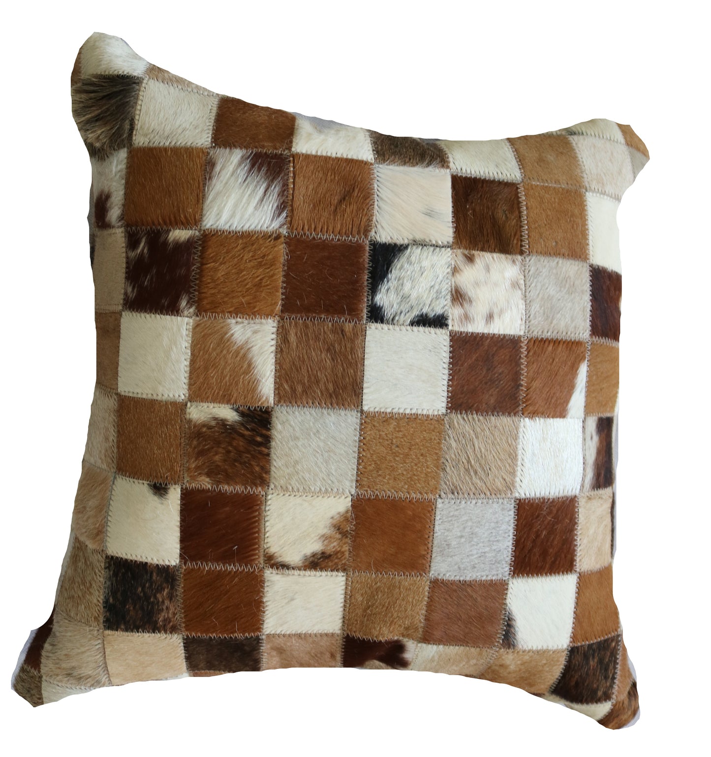 300528 Coussin Peau de Vache Cowhide Pillow BIG SIZE Collection Quebecuir Premium