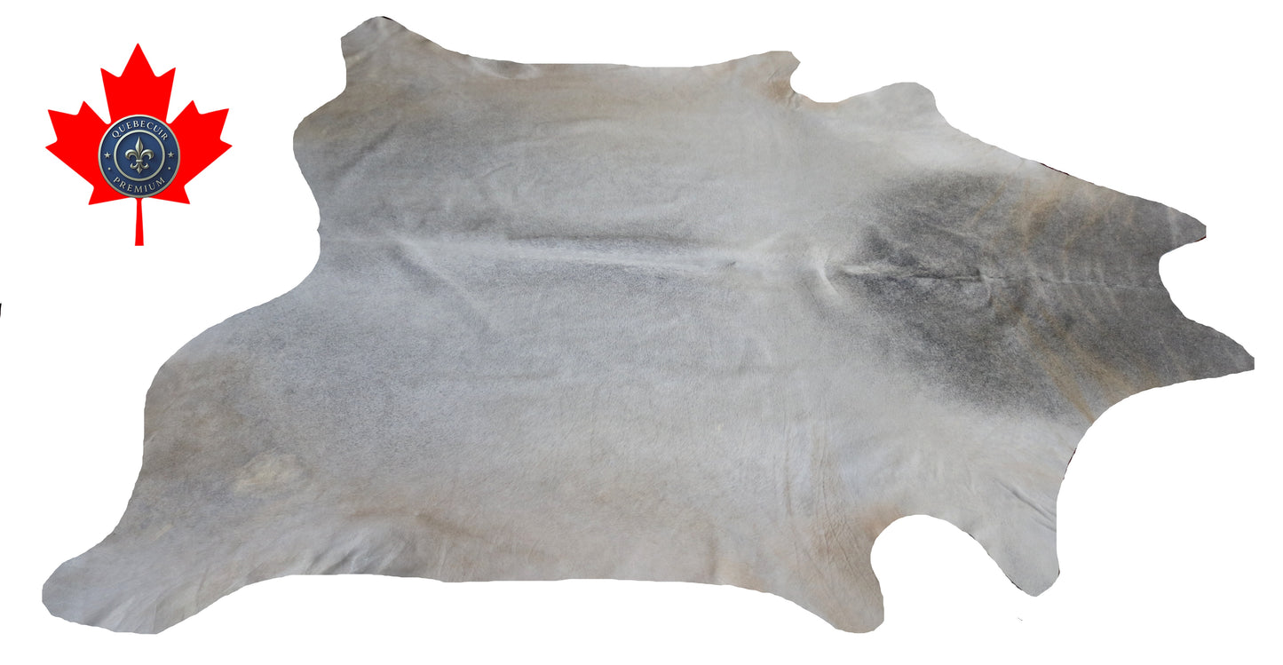300570 - Cowhide Rug Tapis Peau de Vache -BIG SIZE XL Collection Quebecuir Premium