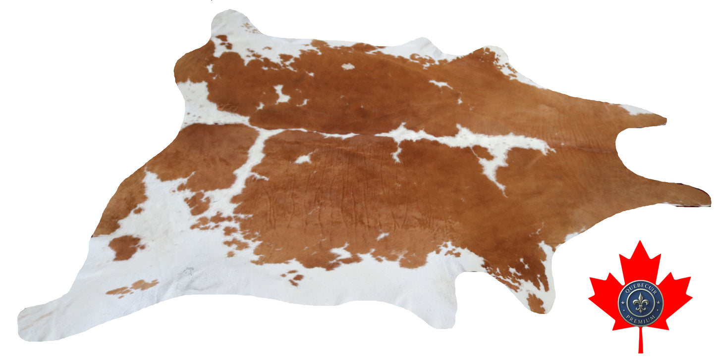 300571 - Cowhide Rug Tapis Peau de Vache -BIG SIZE XL Collection Quebecuir Premium