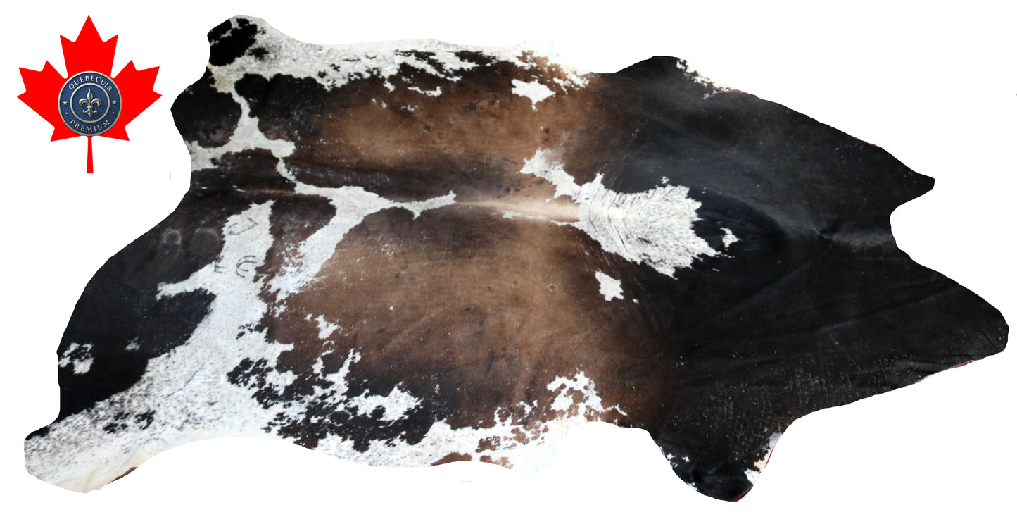 300578- Cowhide Rug Tapis Peau de Vache -BIG SIZE XL Collection Quebecuir Premium